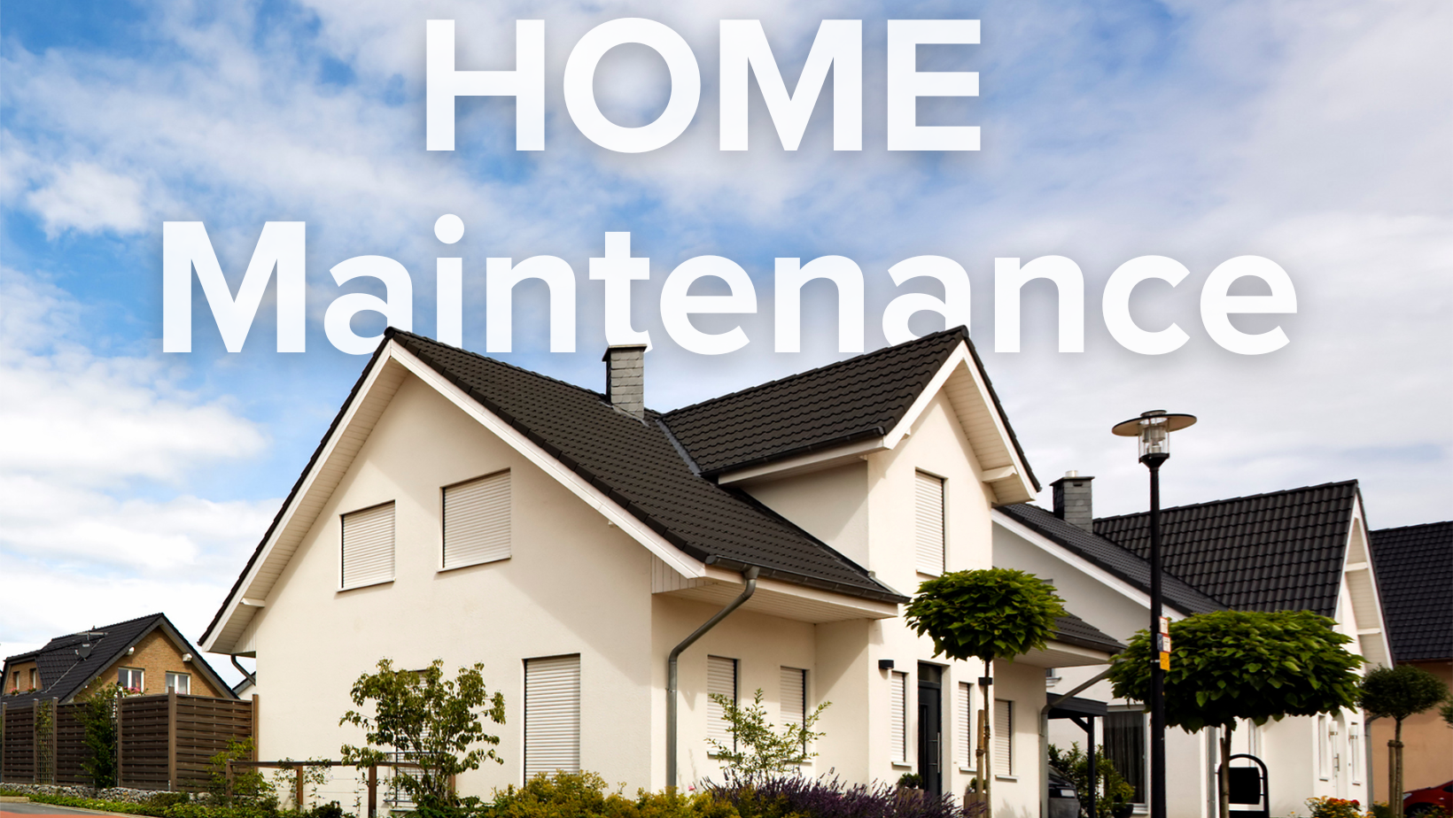 March Home Maintenance Checklist for Michigan Homeowners header image.
