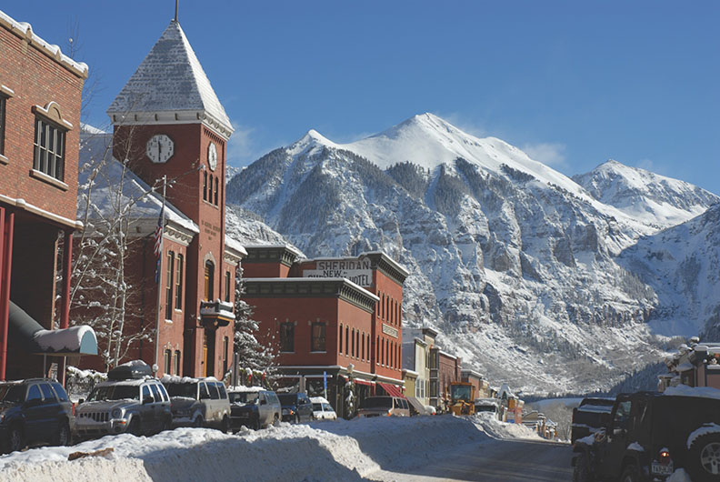 Telluride named #1 in Best Small Towns to Visit in the USA - US News & World Report header image.