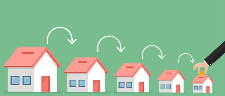 The Big Benefits of Downsizing Your Home header image.