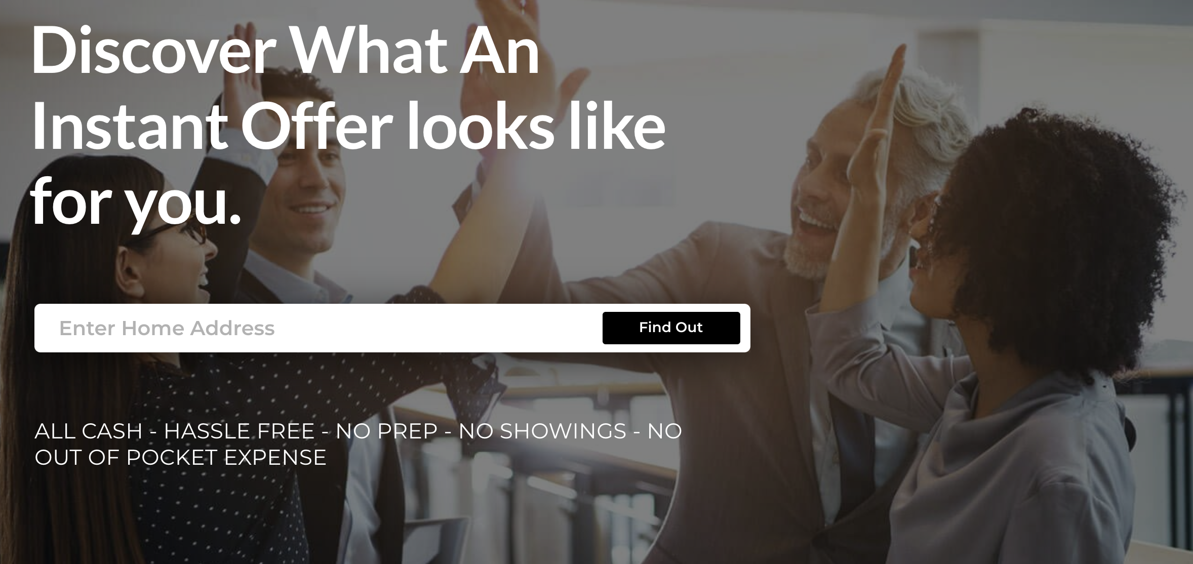 Cash Offers This Week in Real Estate header image.