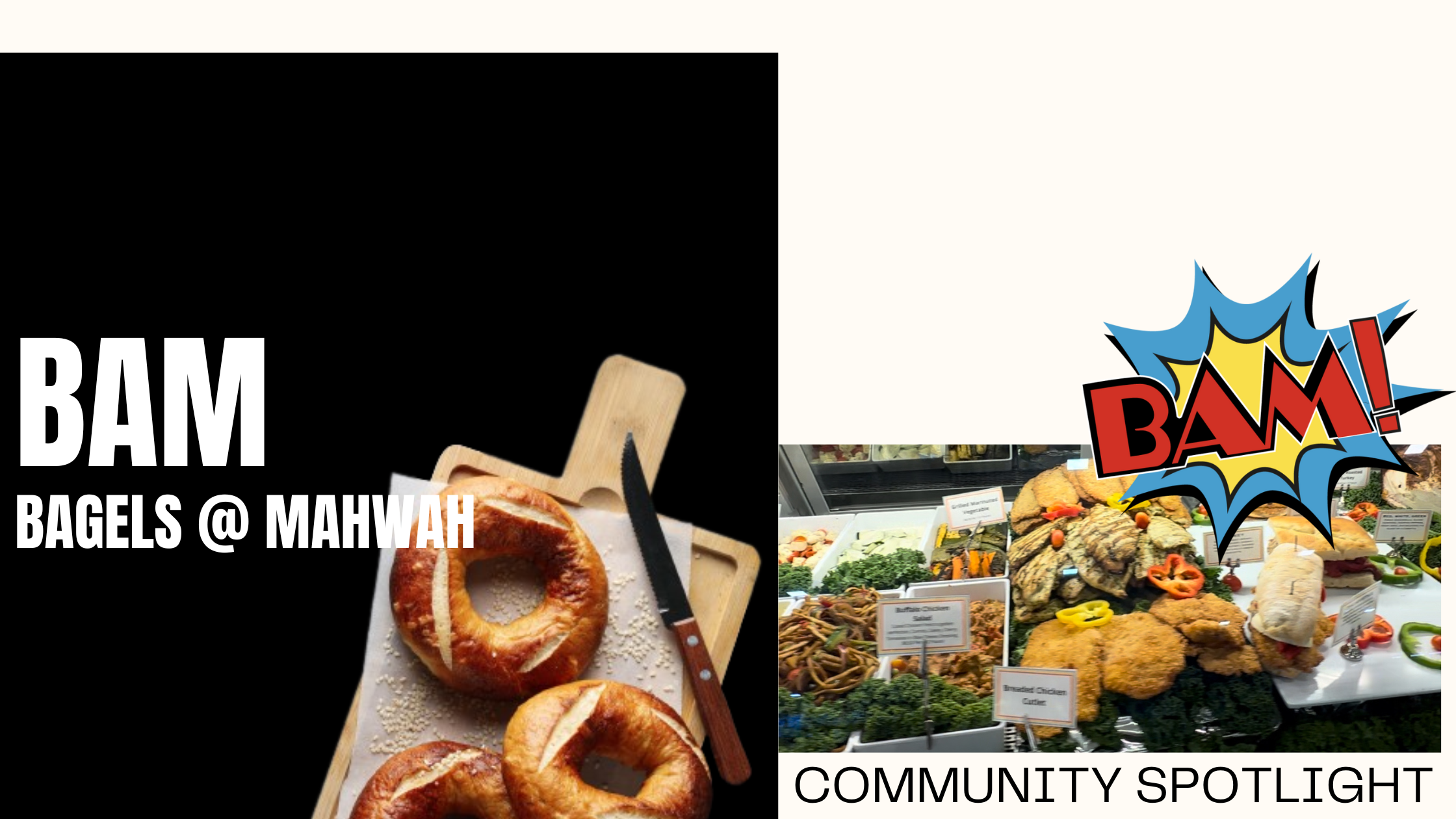 Local Community Spotlight - BAM- Bagels at Mahwah header image.