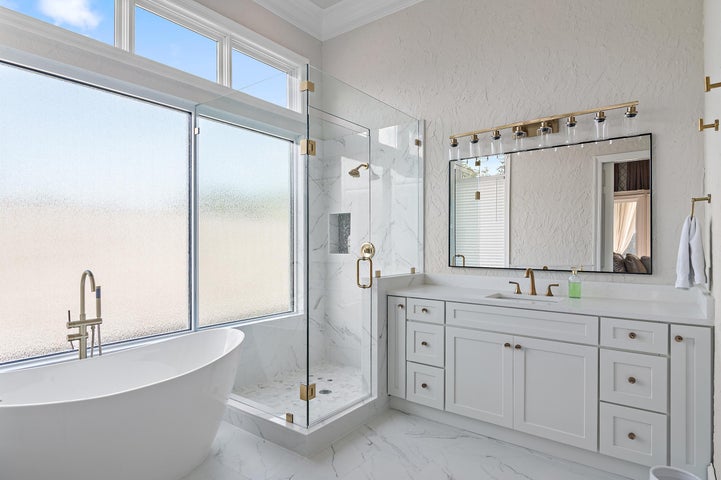 Remodeled primary bath