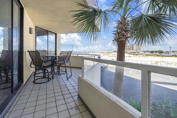 Just Listed East Pass Towers Unit 107 header image.