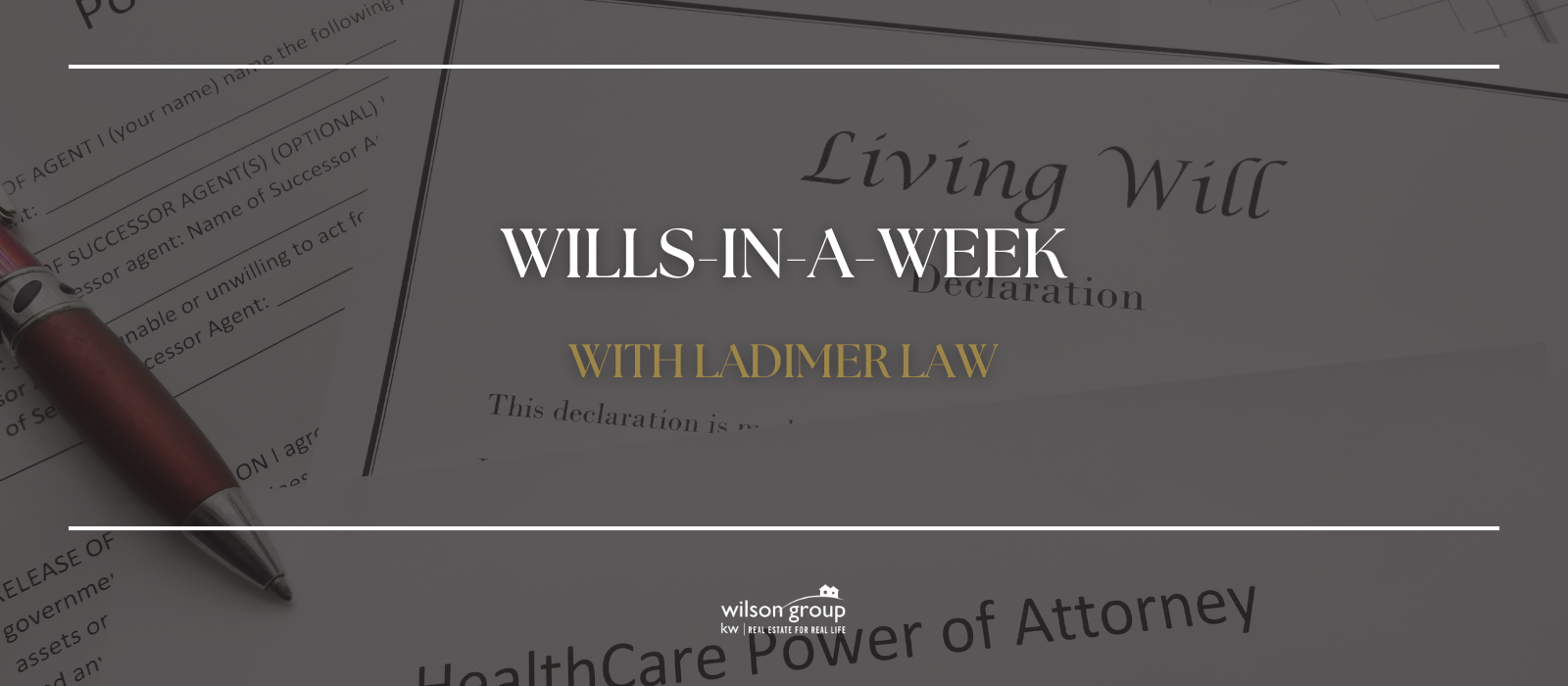 Wills In A Week header image.