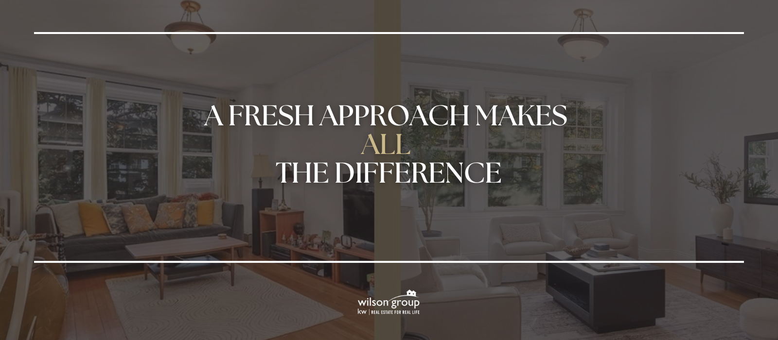 A Fresh Approach Makes ALL The Difference! header image.