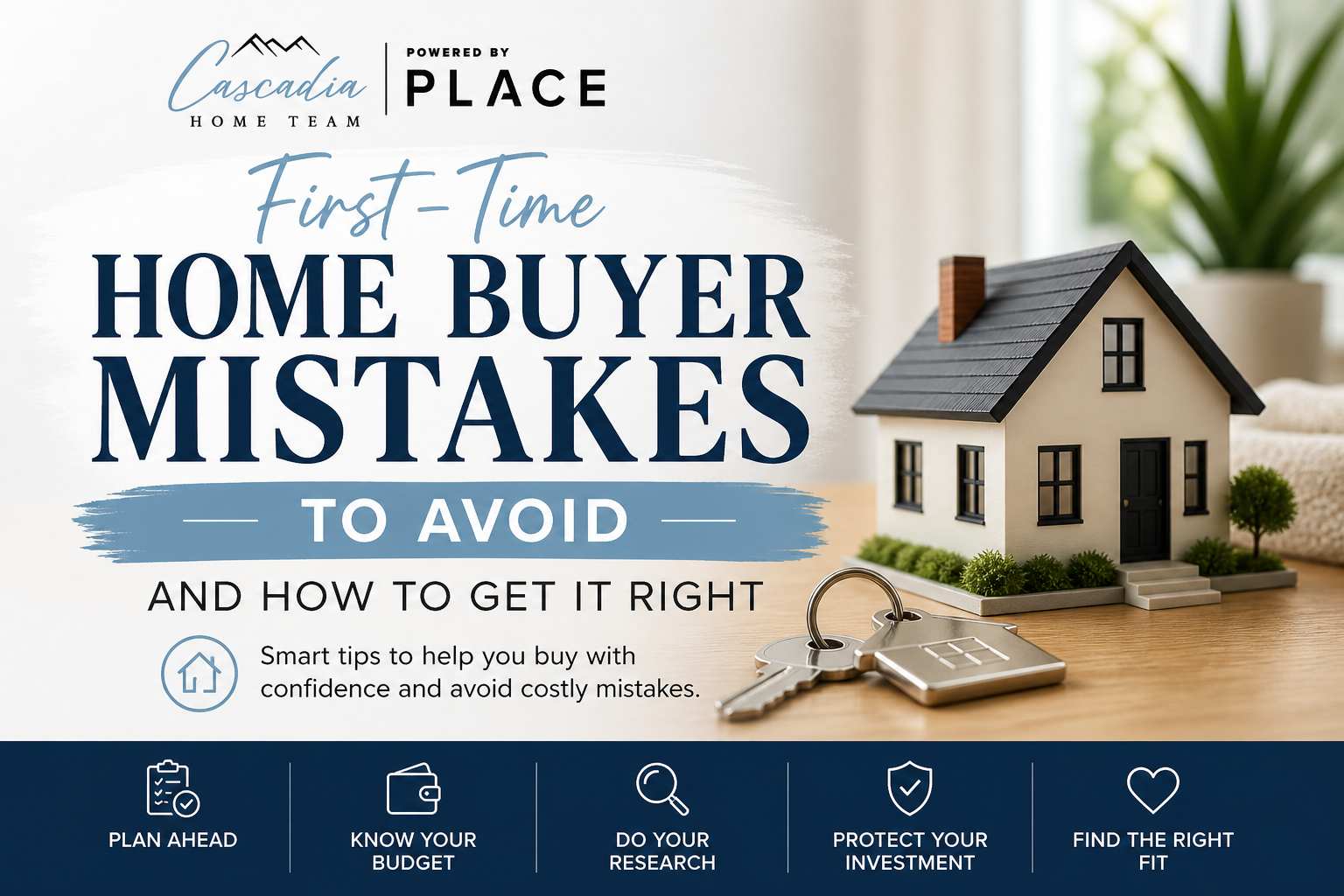🏡 First-Time Home Buyer Mistakes to Avoid (And How to Get It Right) header image.