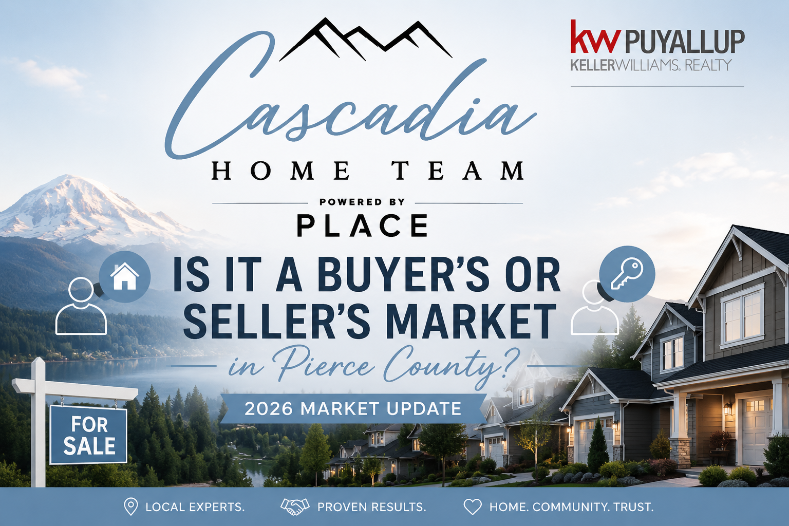 Is It a Buyer’s or Seller’s Market in Pierce County? (2026 Housing Market Update) header image.