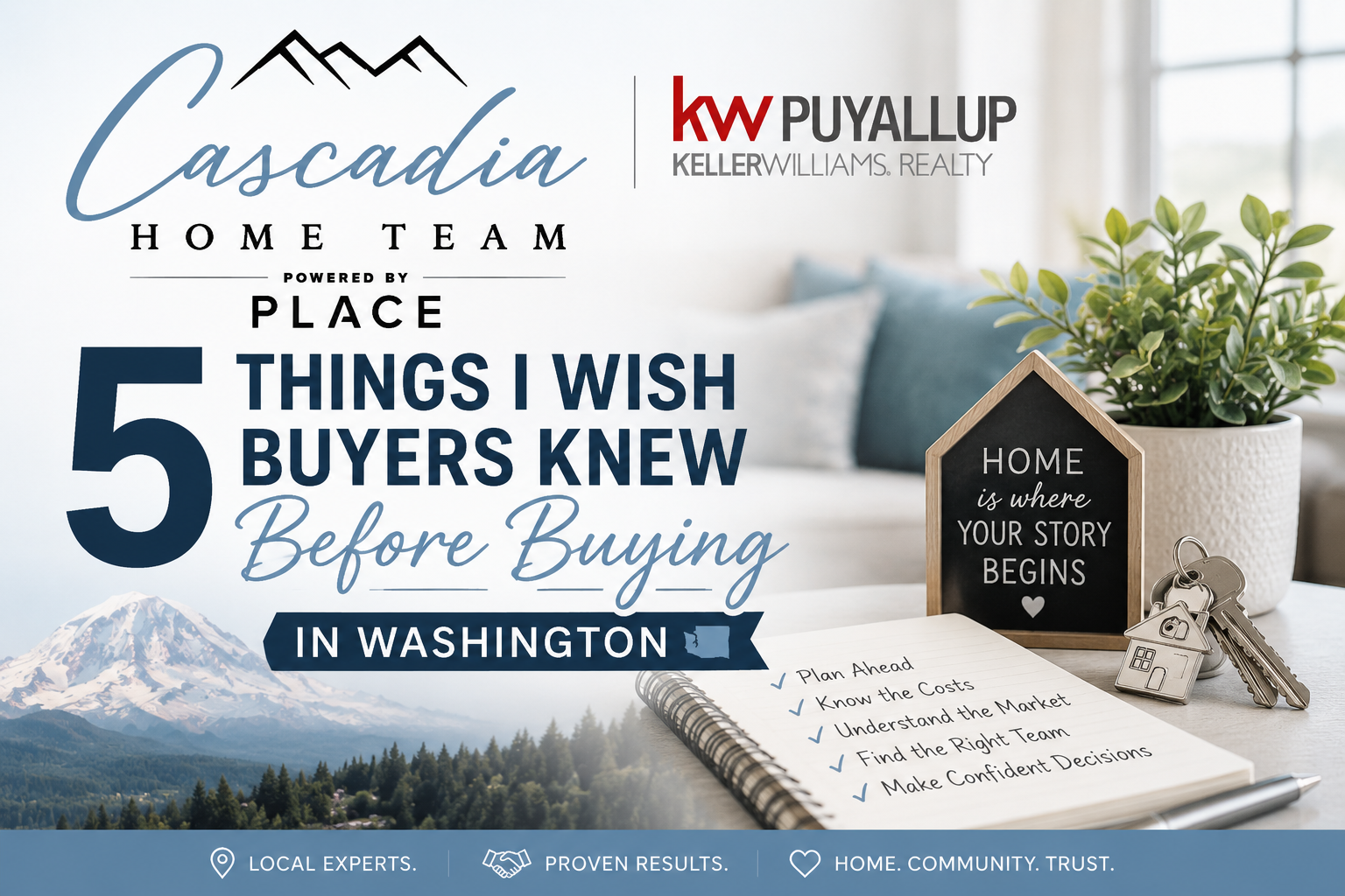 5 Things I Wish Buyers Knew Before Buying in Washington header image.