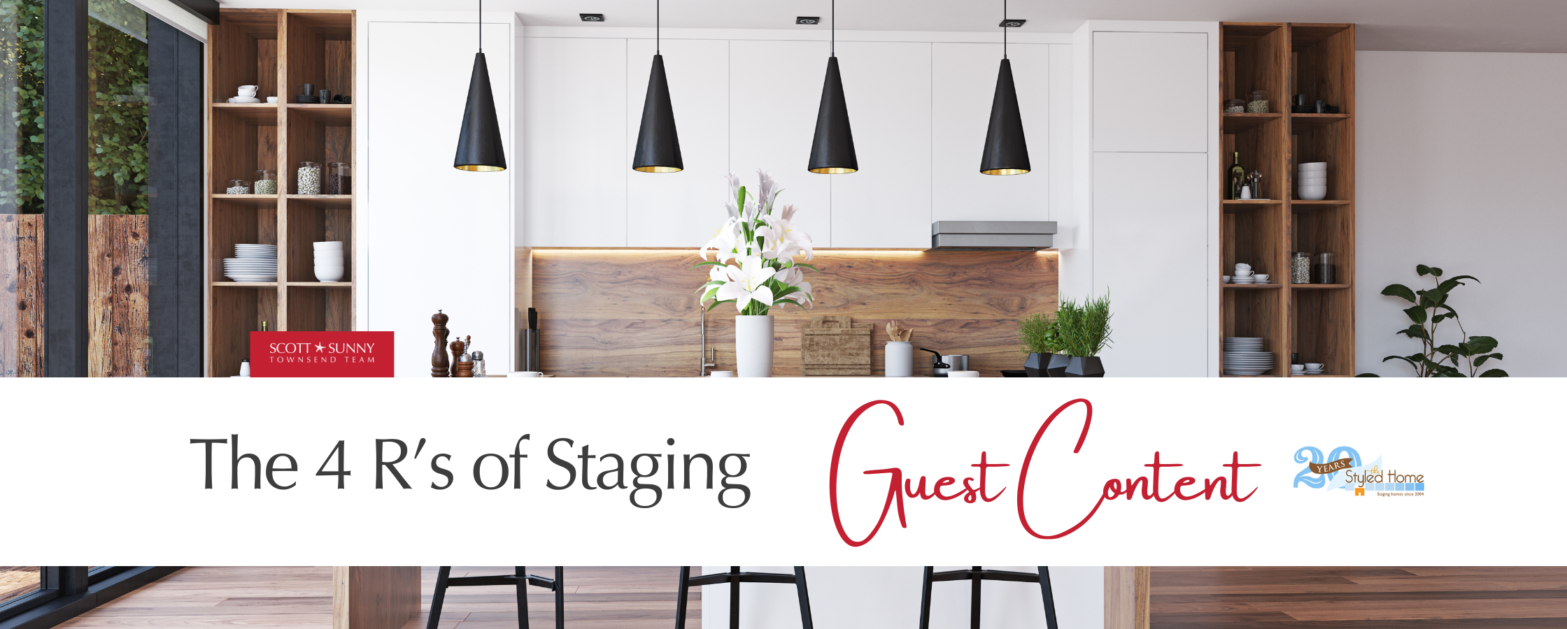 The 4 R's of Staging: Your Essential Guide to Preparing Your Home for Sale header image.