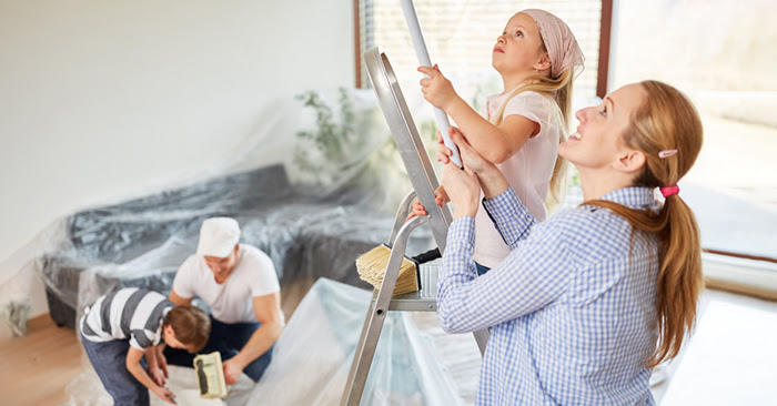 Stuck at Home? Spruce Up Your Walls With These Paint Trends header image.