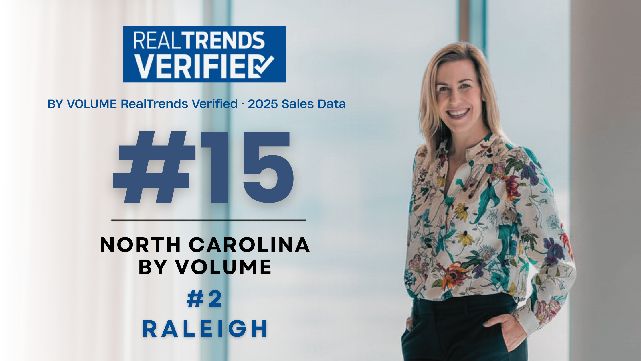 A Word of Thanks: RealTrends 2025 Rankings header image.