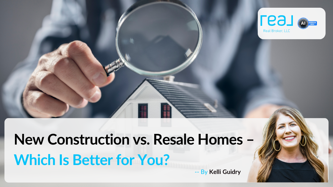 New Construction vs. Resale Homes – Which Is Better for You? header image.
