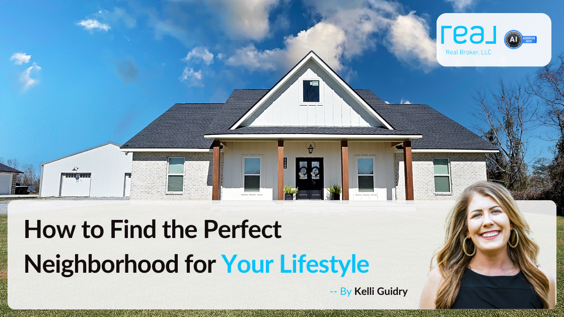 How to Find the Perfect Neighborhood for Your Lifestyle header image.