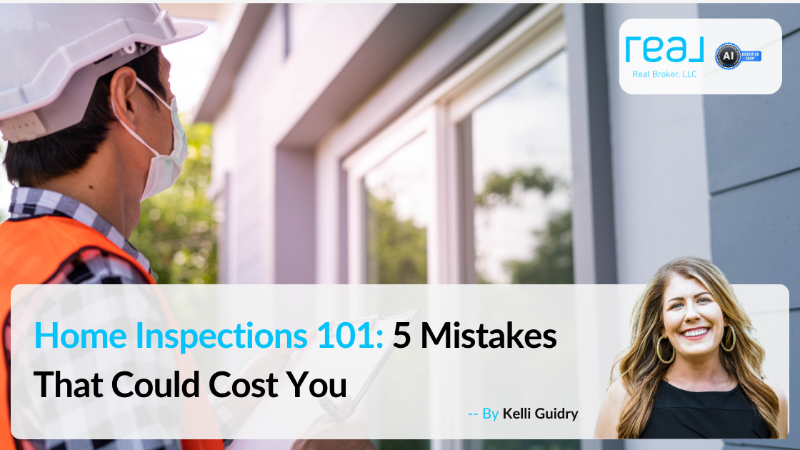 Home Inspections 101: 5 Mistakes That Could Cost You header image.