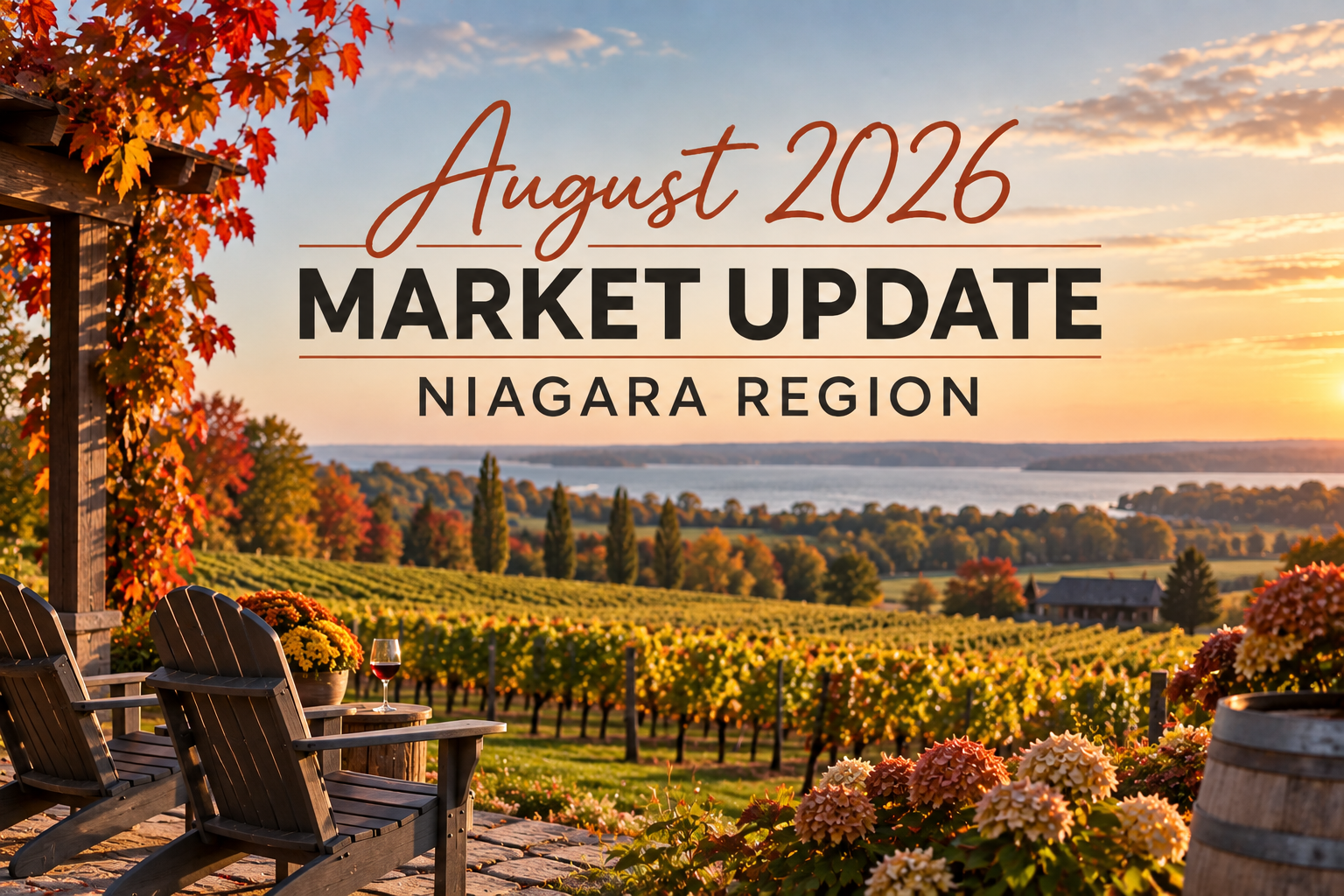 Niagara Real Estate Market Update - August 2026 header image.