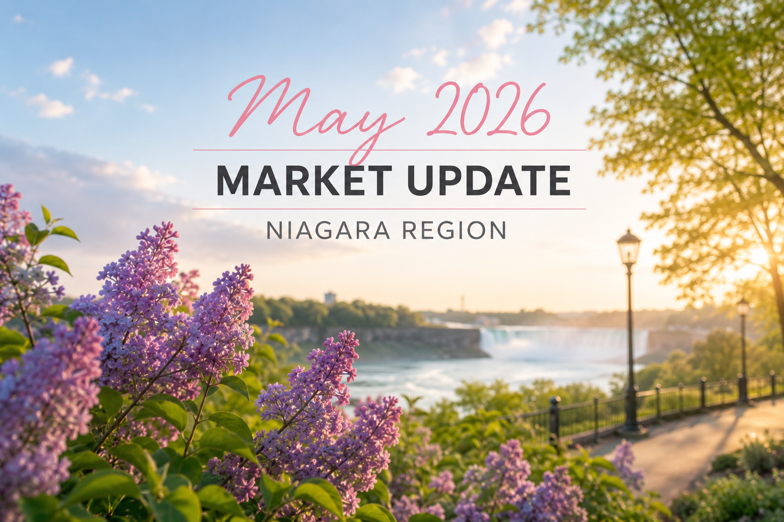 Niagara Real Estate Market Update - May 2026 header image.