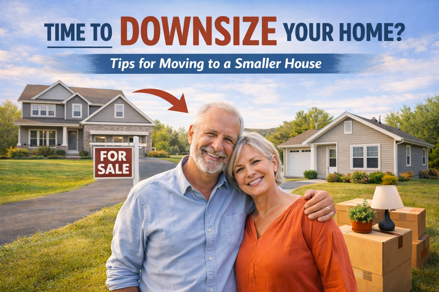 Downsizing Your Home: What to Consider Before Making the Move header image.