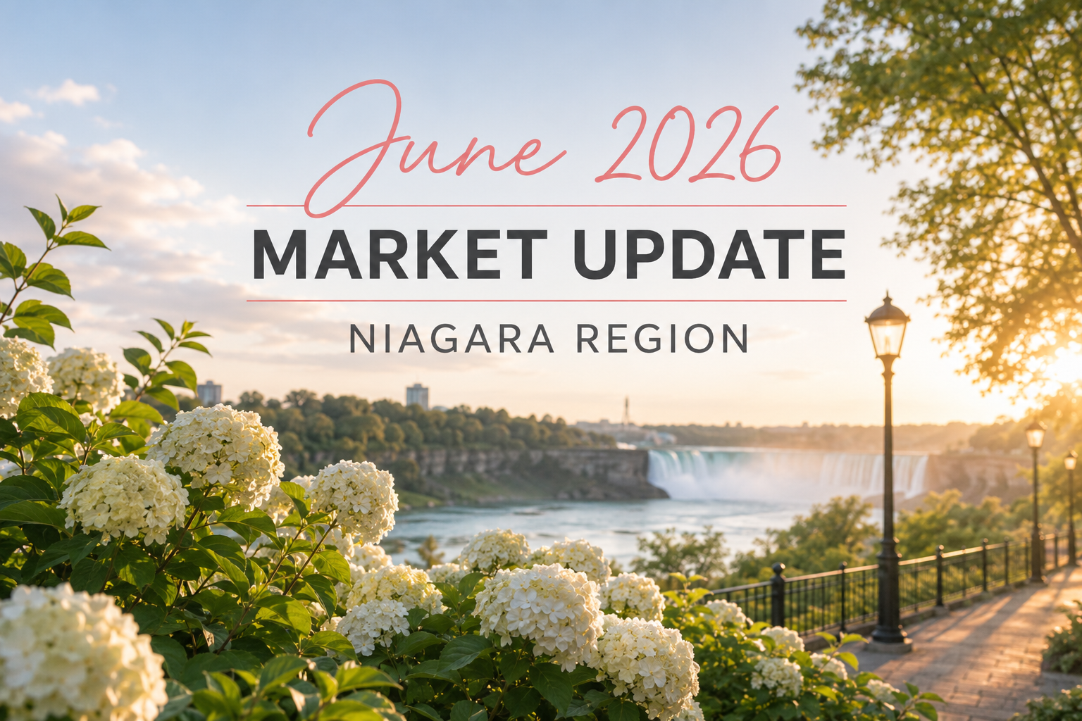 Niagara Real Estate Market Update - June 2026 header image.