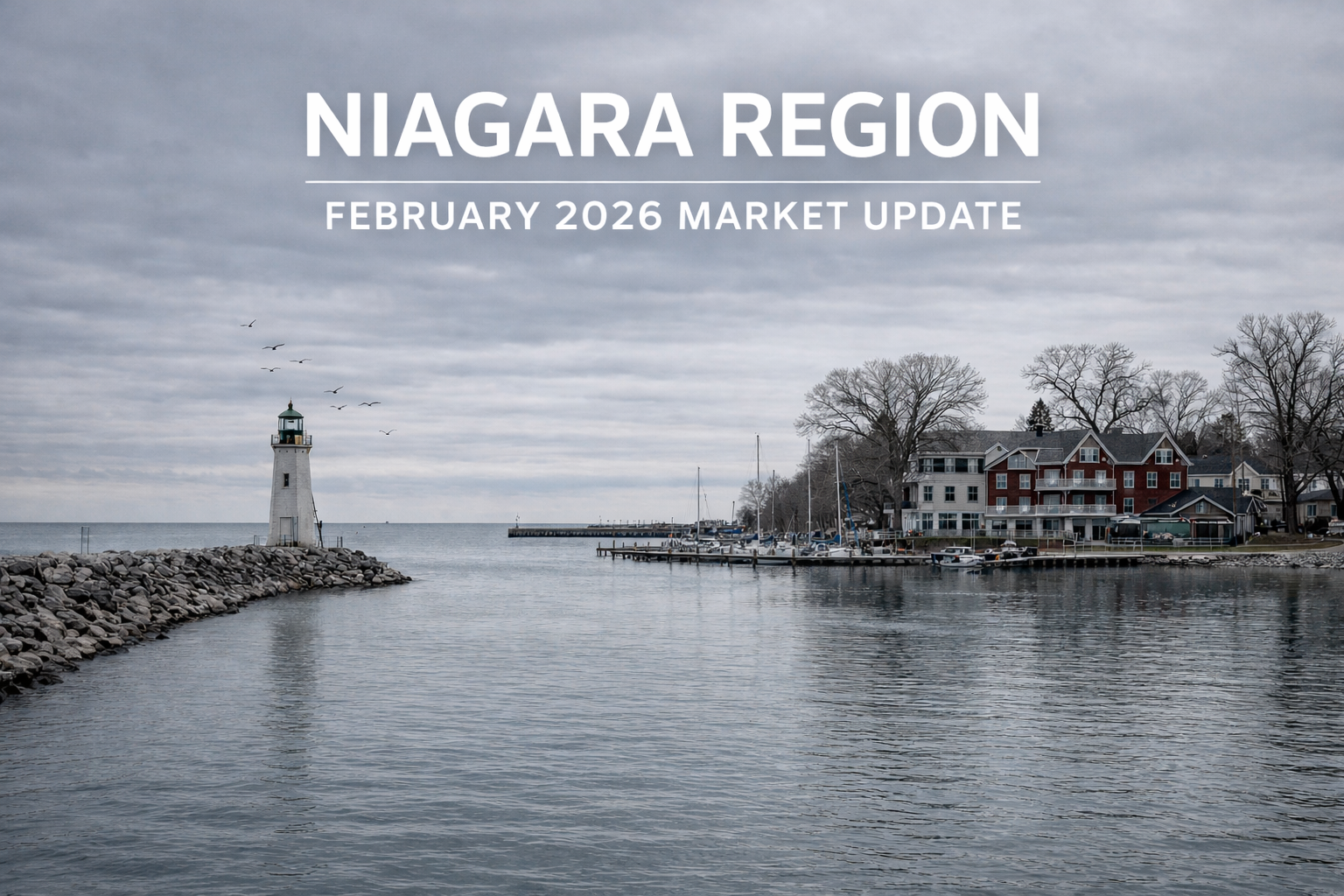 Niagara Real Estate Market Update - February 2025 header image.