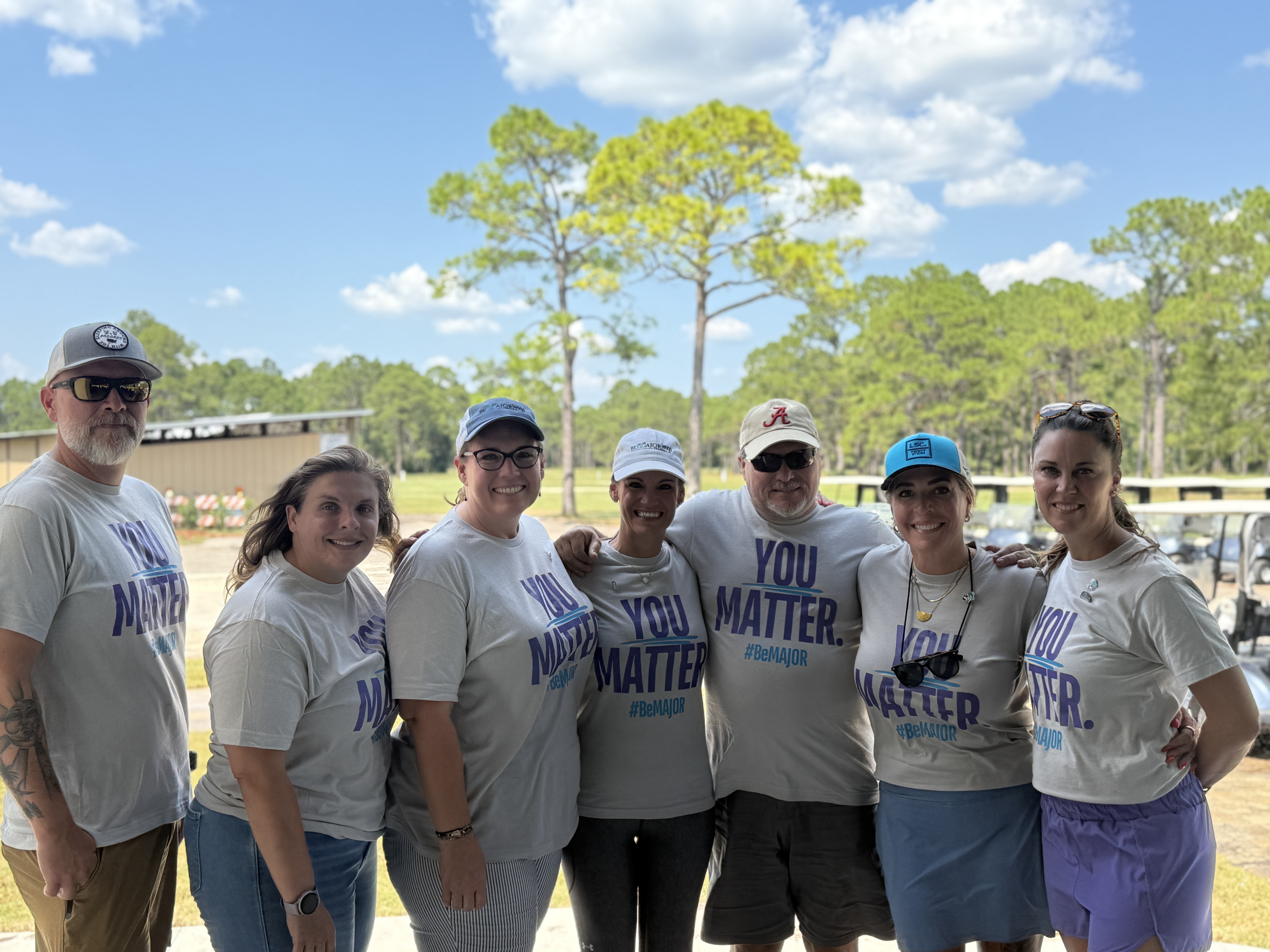 BeMAJOR Team volunteers from 2025