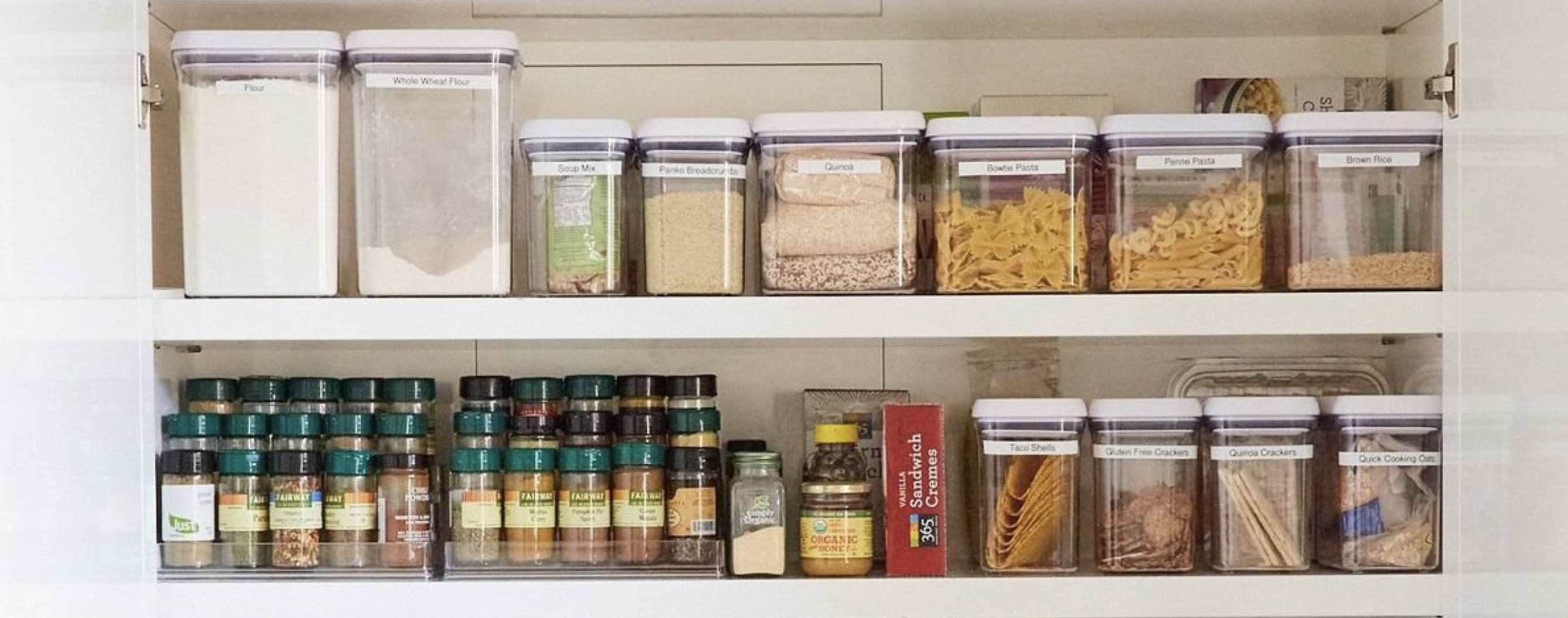 Ideas to Keep Your Home Organized | Storage Bins header image.