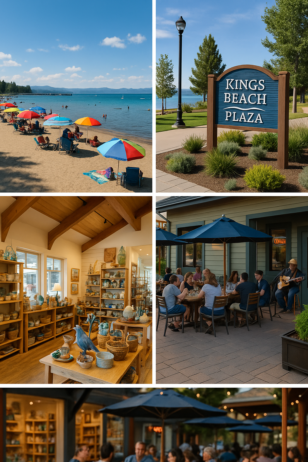 Kings Beach amenities, shopping, dining
