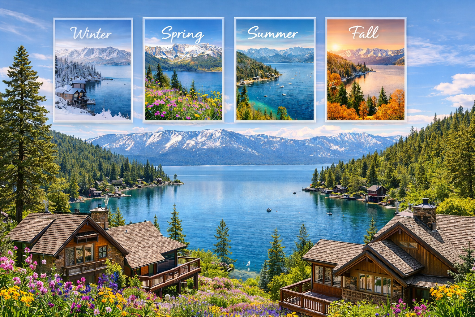 Tahoe home prep for a Spring Market