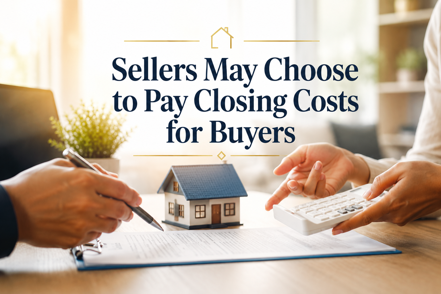 Sellers May Choose to Pay Closing Costs for Buyers header image.