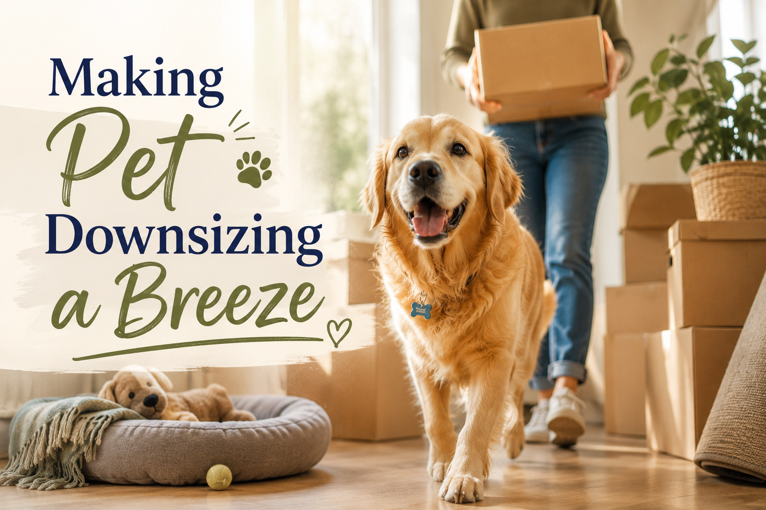 Making Pet Downsizing a Breeze header image.