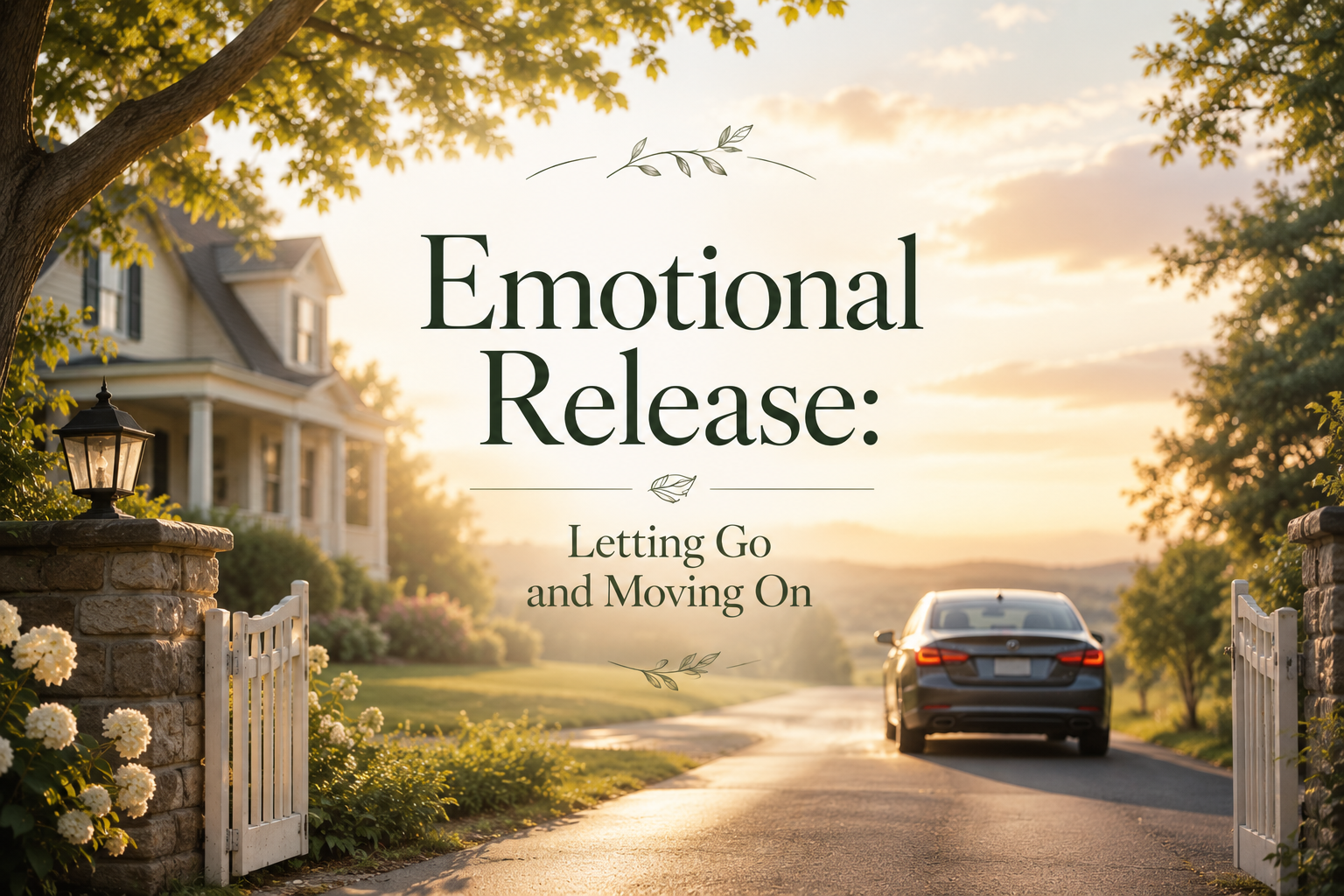 Emotional Release: Letting Go and Moving On header image.