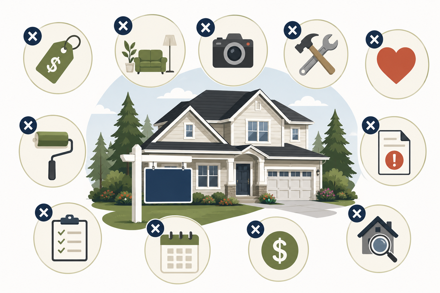 The Biggest Mistakes Washington Home Sellers Make🤨 header image.