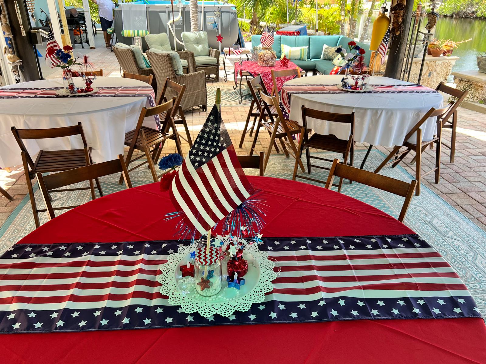 Celebrating the 4th of July in Key Largo header image.