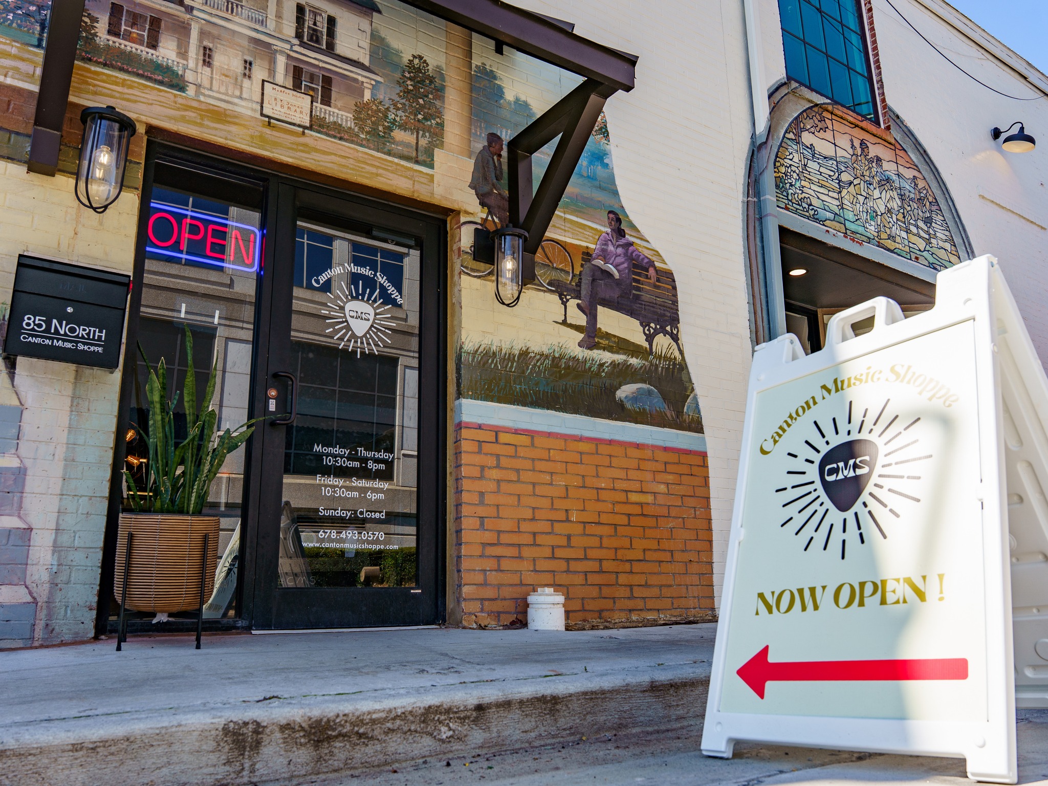 New Music Store Comes to Downtown Canton, GA header image.