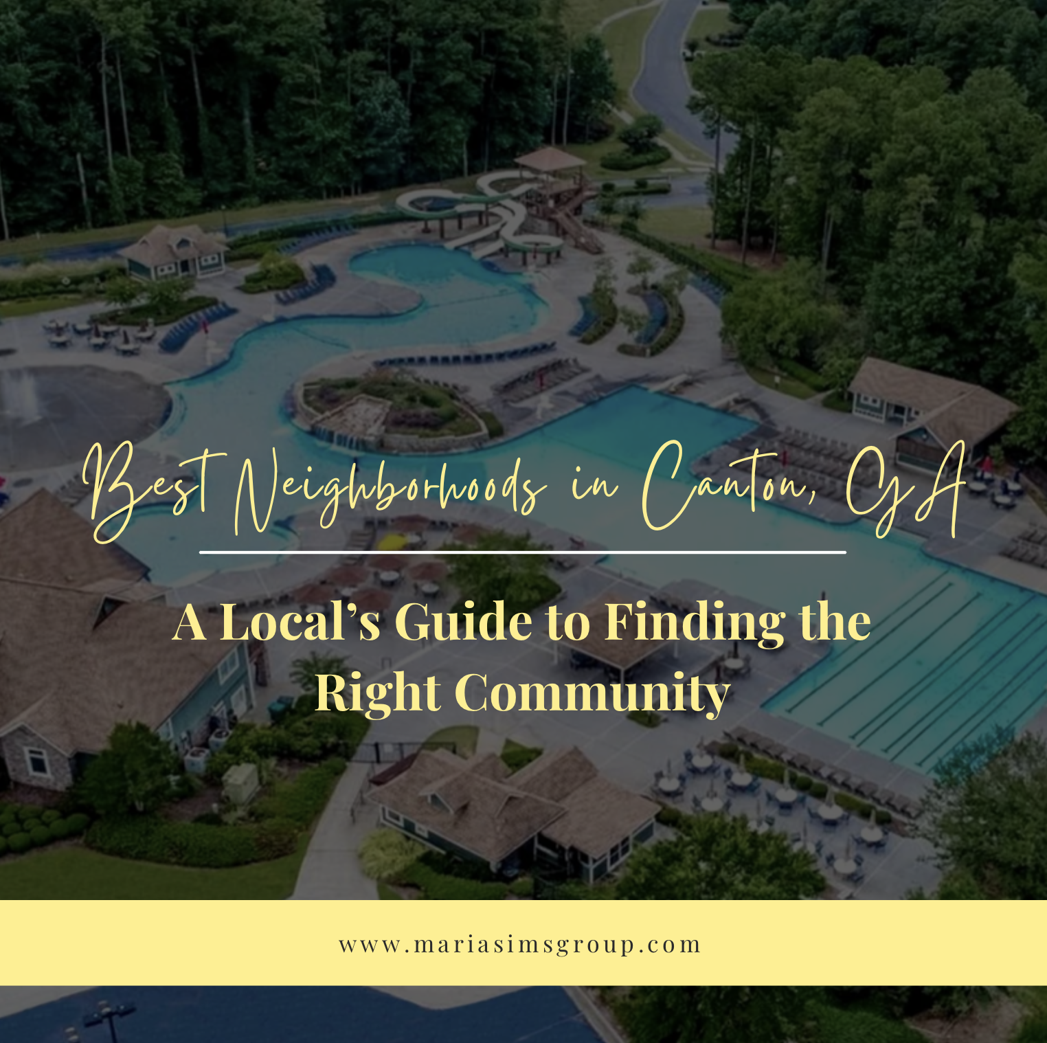 Best Neighborhoods in Canton, GA: A Local’s Guide to Finding the Right Community header image.