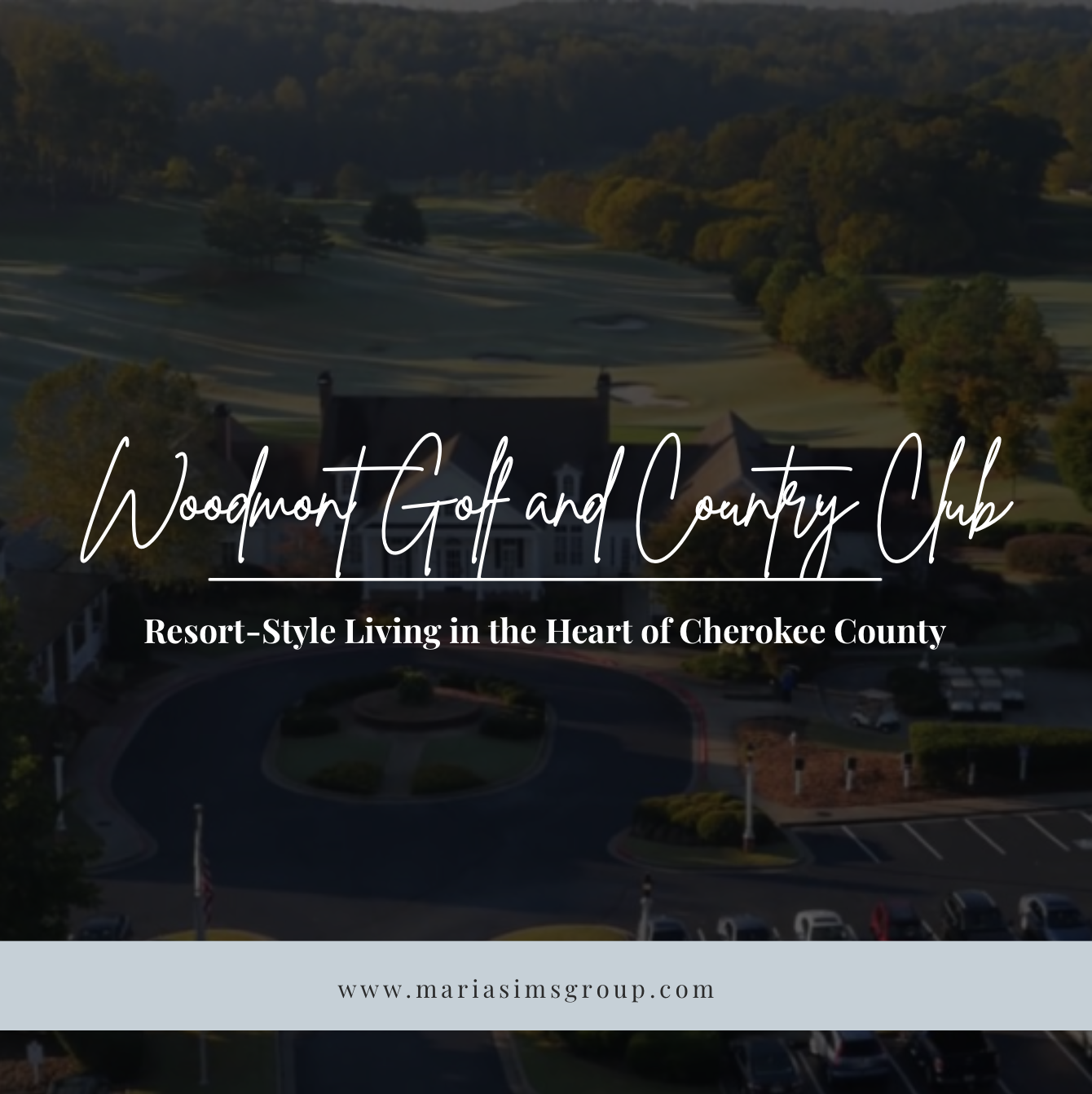 Woodmont Golf and Country Club: Resort-Style Living in the Heart of Cherokee County header image.