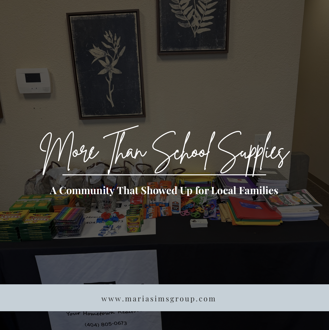 More Than School Supplies: A Community That Showed Up for Local Families header image.