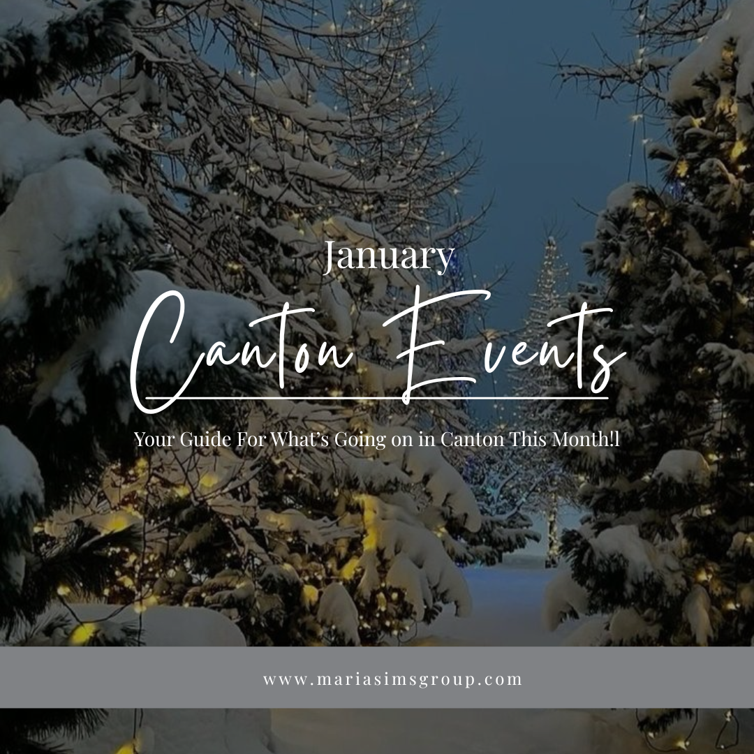 January Events in Canton! header image.