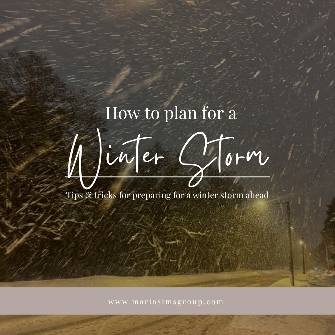What to do to Prepare for the Winter Storm header image.
