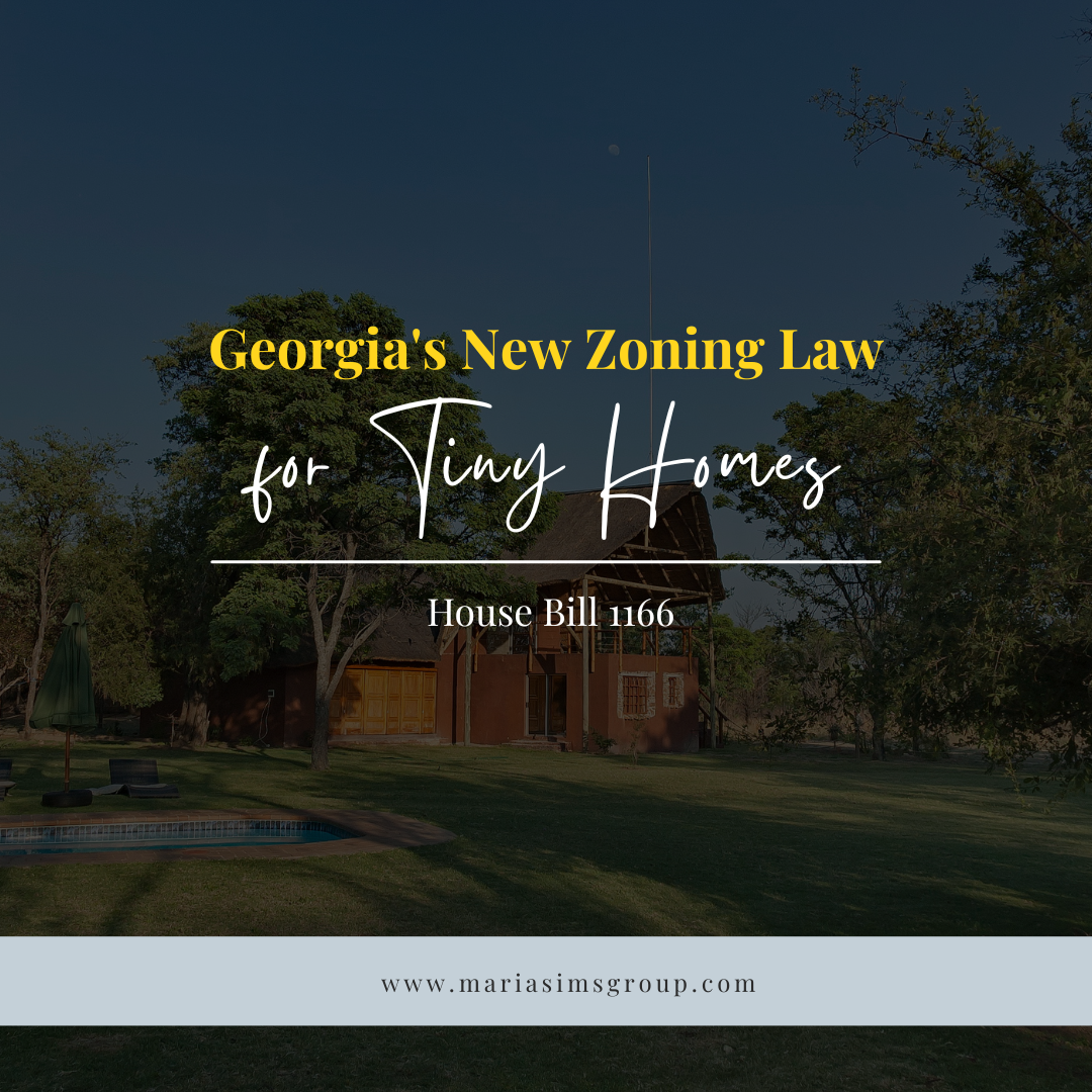 Georgia's New Zoning Law for Tiny Homes header image.