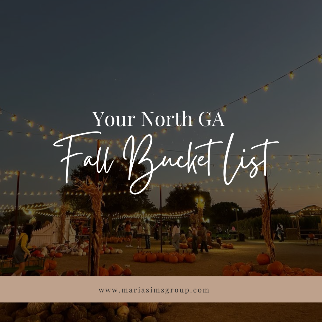 Your North GA Fall Bucket List! header image.