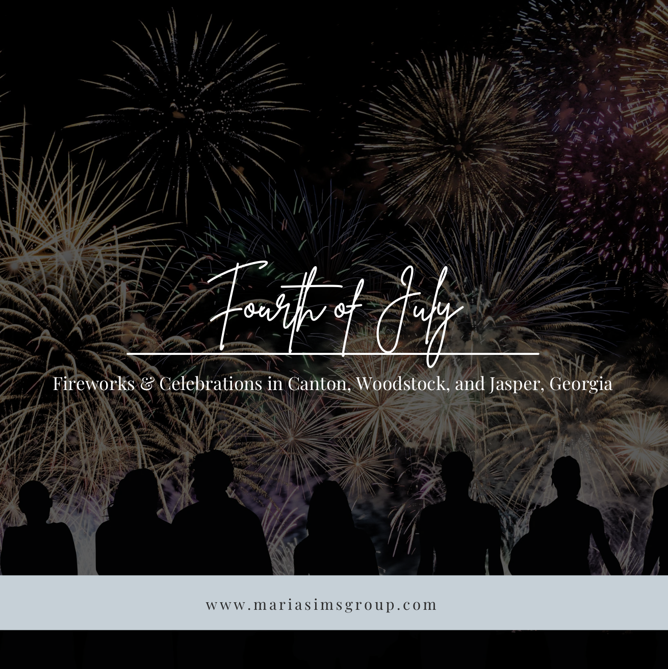 2026 Guide to Fourth of July Fireworks & Celebrations in Canton, Woodstock, and Jasper, Georgia header image.