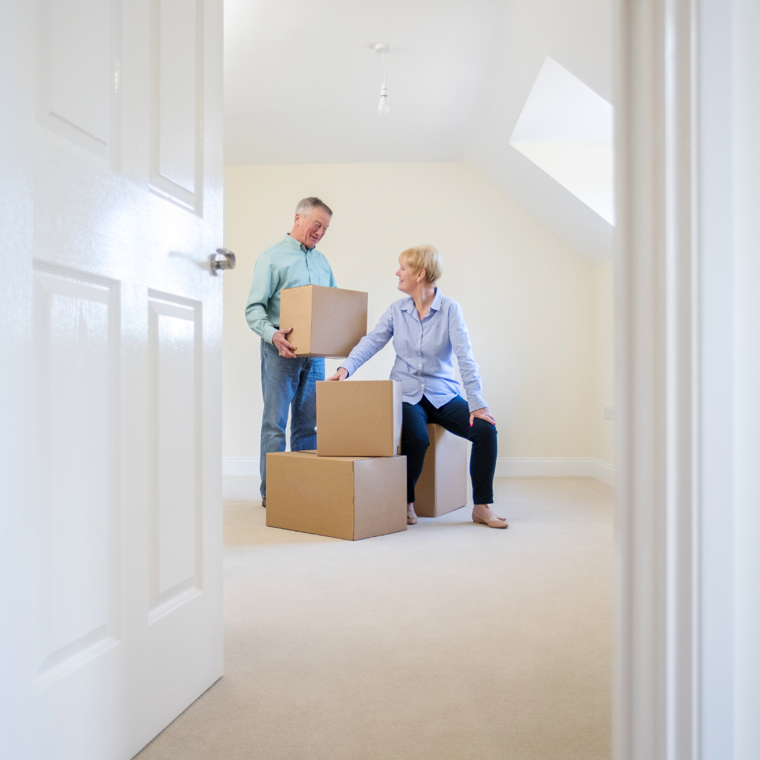The Benefits of Downsizing to a Smaller Home header image.