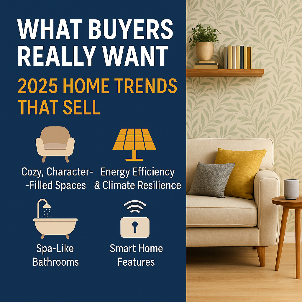 What Buyers Really Want: 2025 Home Trends That Sell header image.