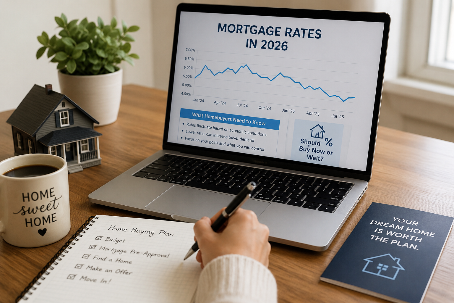 Should You Wait for Lower Interest Rates? header image.