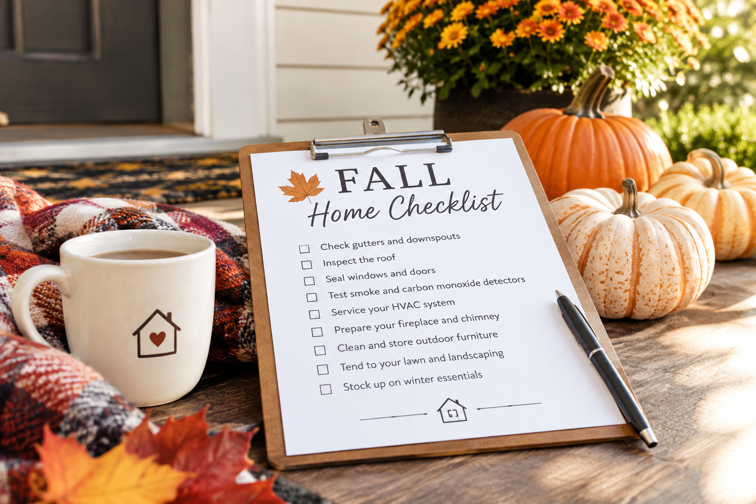 Fall Home Selling Checklist for Kansas City Sellers header image.