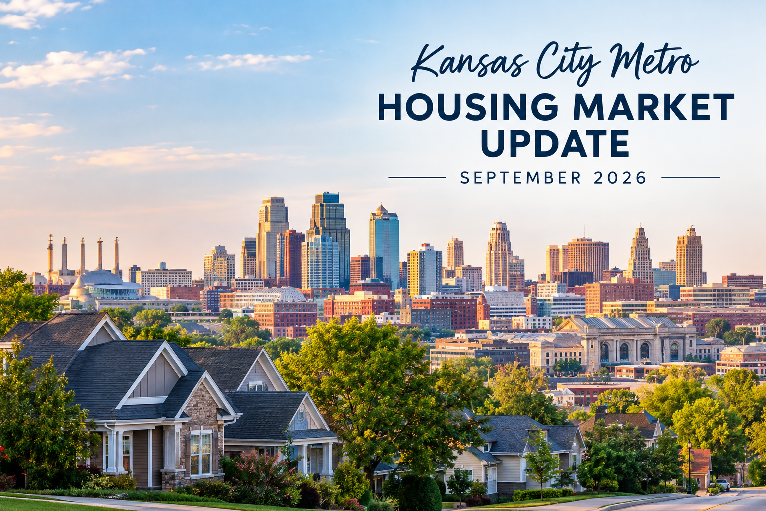 Kansas City Metro Housing Market Update: September 2026 header image.