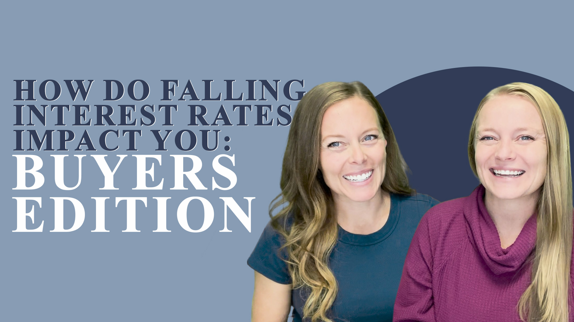 FWF: How Do Falling Interest Rates Impact You BUYERS EDITION header image.