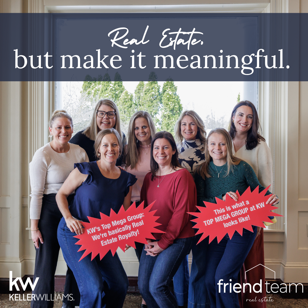 Recognized as a Top Mega Group at KW Awards | The Friend Team Rochester NY header image.