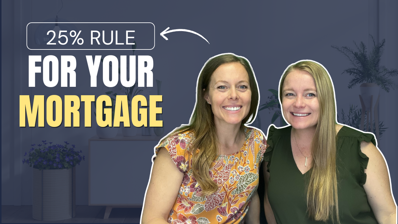 25% Rule for Your Mortgage header image.