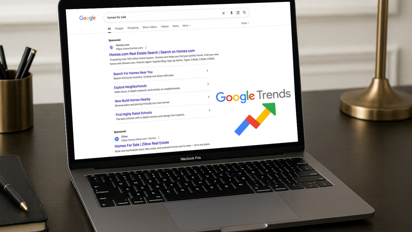 Google Searches for Homes Hit Two-Year High. Here’s What It Means for Sellers. header image.